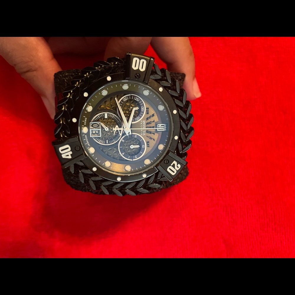 Invicta Jason Taylor Men's Watch - 55.5mm, Black